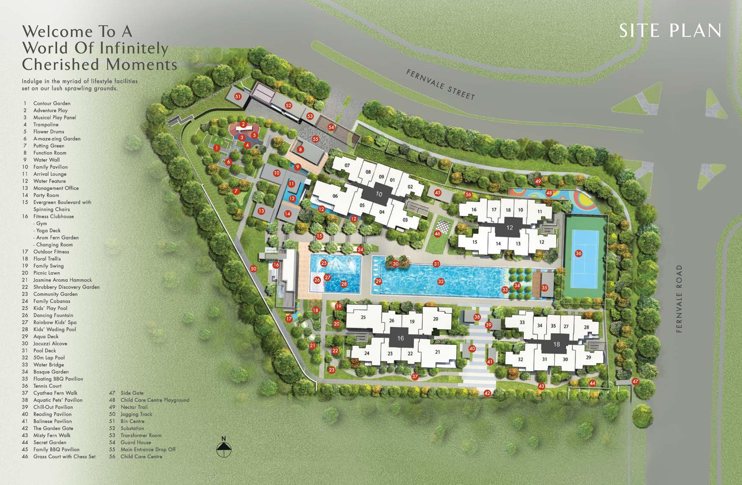 Parc Botannia Site Plan